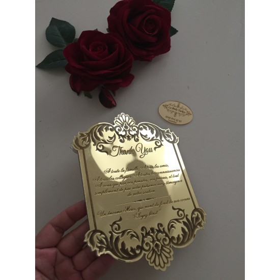  Teşekkür Kartı HD13K