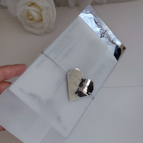 HDM3 ACRYLIC MIRROR INVITATION