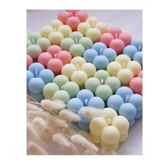 HDM2132 CANDLE AND GLASS BOTTLE