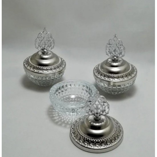 HDM 413 GLASS CANDY JAR