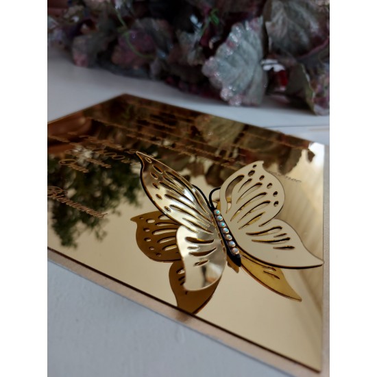 Aynalı Düğün Davetiyesi HD04DV