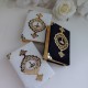 HDM 99-1 Velvet Covered Quran (8x11 cm)مصحف_مغلف 