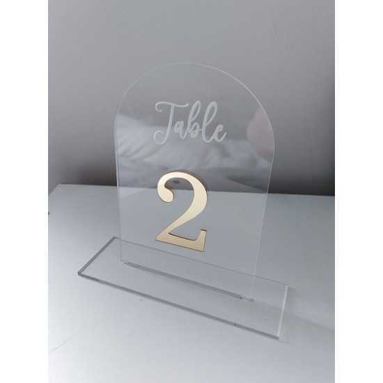 Transparent Table Numberer