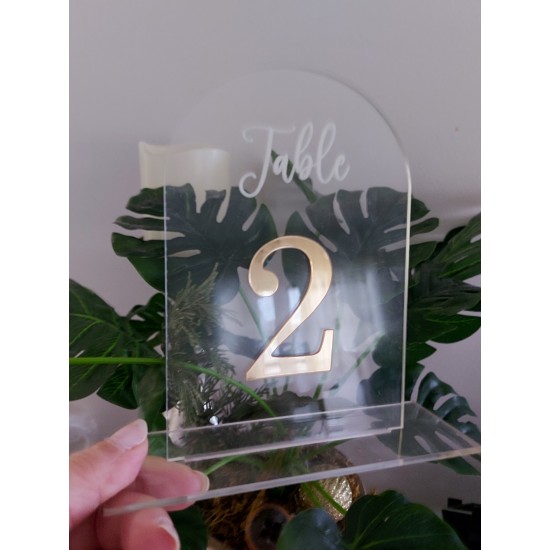 Transparent Table Numberer