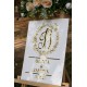 Acrylic Wedding Sign