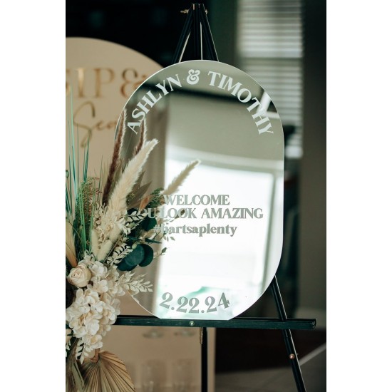Acrylic Wedding Sign