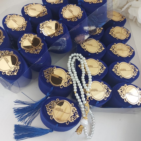 HDM FLOCK BOXED PEARL Rosary