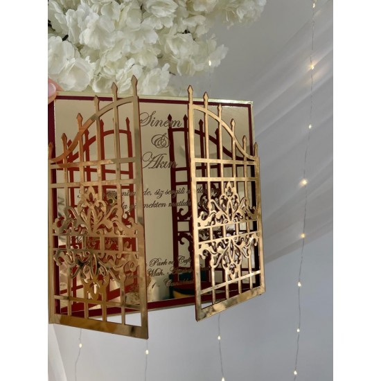 HDM987 AKRİLİK KAPI DAVETİYE